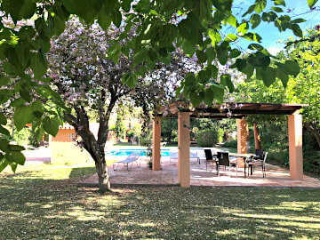 Photo of Garden with lawn and terrace